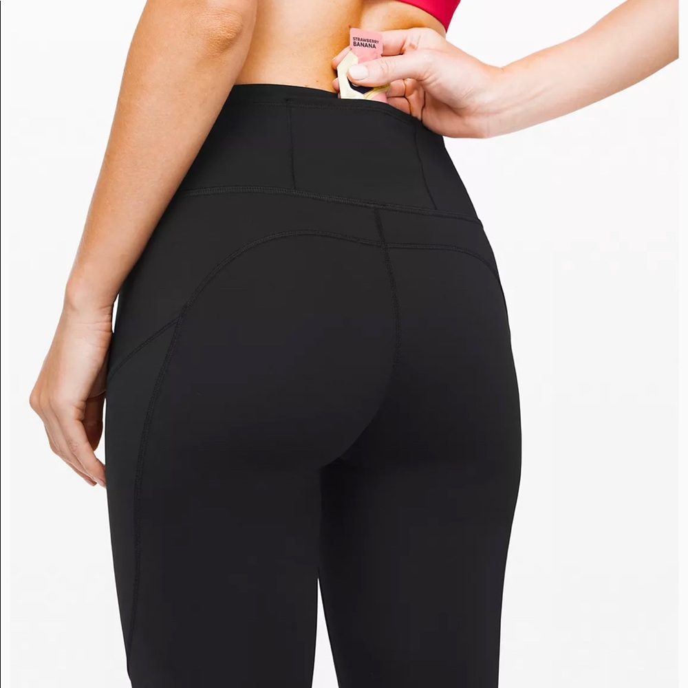 19” fast and free lululemon crop size 4 - Picture 4 of 8
